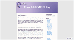 Desktop Screenshot of ajk44.wordpress.com