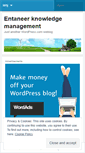 Mobile Screenshot of entaneerkm.wordpress.com