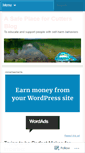 Mobile Screenshot of cutterssafeplace.wordpress.com