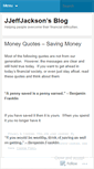 Mobile Screenshot of jjeffjackson.wordpress.com