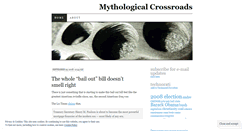 Desktop Screenshot of mythologicalcrossroads.wordpress.com