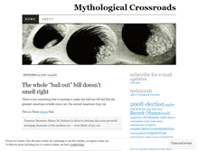 Tablet Screenshot of mythologicalcrossroads.wordpress.com