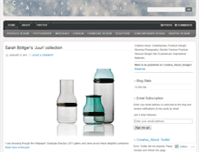 Tablet Screenshot of creativeaboutdesign.wordpress.com