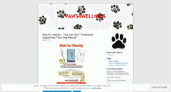 Desktop Screenshot of paws4wellness.wordpress.com