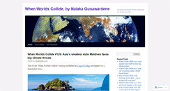 Desktop Screenshot of collidecolumn.wordpress.com