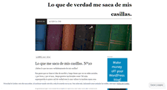 Desktop Screenshot of loquemesuelesacardemiscasillas.wordpress.com