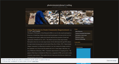 Desktop Screenshot of photovoicesierraleone.wordpress.com