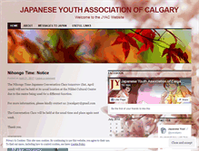 Tablet Screenshot of jyacalgary.wordpress.com