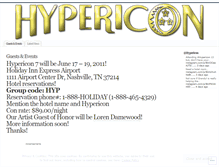 Tablet Screenshot of hypericononline.wordpress.com