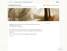 Tablet Screenshot of camperkauf.wordpress.com