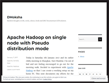 Tablet Screenshot of dmoksha.wordpress.com