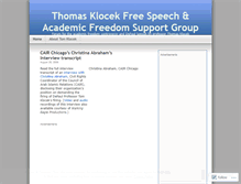 Tablet Screenshot of klocek.wordpress.com