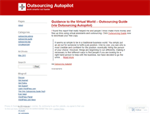 Tablet Screenshot of outsourcingautopilot.wordpress.com