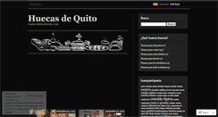 Desktop Screenshot of huecasdequito.wordpress.com