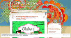 Desktop Screenshot of olliolga.wordpress.com
