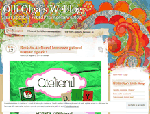 Tablet Screenshot of olliolga.wordpress.com