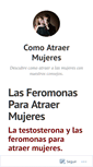 Mobile Screenshot of consejosparaatraeraunamujer.wordpress.com