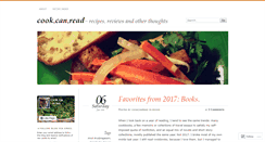 Desktop Screenshot of cookcanread.wordpress.com