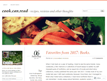 Tablet Screenshot of cookcanread.wordpress.com