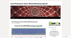 Desktop Screenshot of carapemesanangreenworldsimmingcapsule.wordpress.com