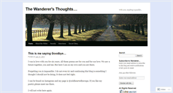 Desktop Screenshot of loveamongotherthings.wordpress.com