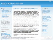 Tablet Screenshot of futureisofpakistan.wordpress.com