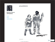 Tablet Screenshot of bensprout.wordpress.com