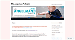 Desktop Screenshot of angelmannetwork.wordpress.com