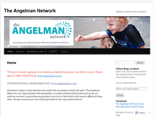 Tablet Screenshot of angelmannetwork.wordpress.com