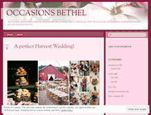Tablet Screenshot of occasionsbethel.wordpress.com