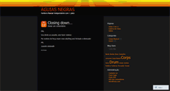 Desktop Screenshot of aguiasnegras.wordpress.com