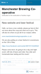 Mobile Screenshot of manchesterbrewingcoop.wordpress.com