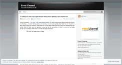 Desktop Screenshot of eventchannelvn.wordpress.com