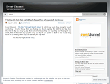 Tablet Screenshot of eventchannelvn.wordpress.com