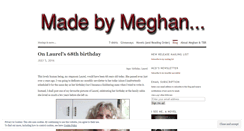 Desktop Screenshot of madebymeghan.wordpress.com