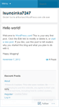 Mobile Screenshot of isuncinka7247.wordpress.com