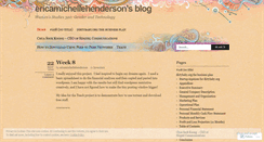 Desktop Screenshot of ericamichellehenderson.wordpress.com