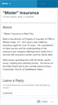 Mobile Screenshot of insurancemark.wordpress.com