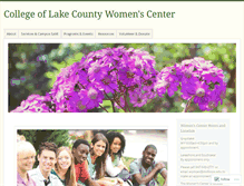 Tablet Screenshot of clcwomenscenter.wordpress.com