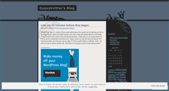 Desktop Screenshot of gypsyknitter.wordpress.com