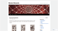 Desktop Screenshot of mutandismutatis.wordpress.com