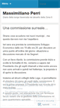 Mobile Screenshot of massimilianoperri.wordpress.com