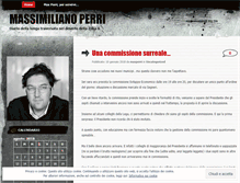 Tablet Screenshot of massimilianoperri.wordpress.com