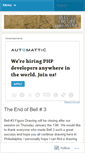 Mobile Screenshot of bell3drawing.wordpress.com