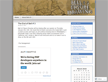 Tablet Screenshot of bell3drawing.wordpress.com