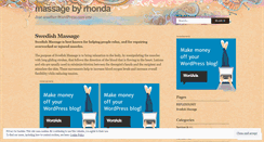 Desktop Screenshot of massagebyrhonda.wordpress.com