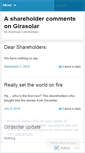 Mobile Screenshot of girasolar.wordpress.com