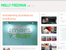 Tablet Screenshot of mollyfreeman225.wordpress.com