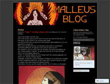 Tablet Screenshot of malleusdelic.wordpress.com