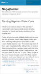 Mobile Screenshot of naijajournal.wordpress.com